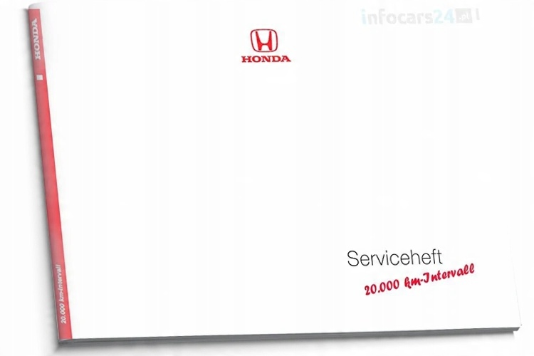 

Honda Niemiecka Książka Serwisowa 8 Modeli
