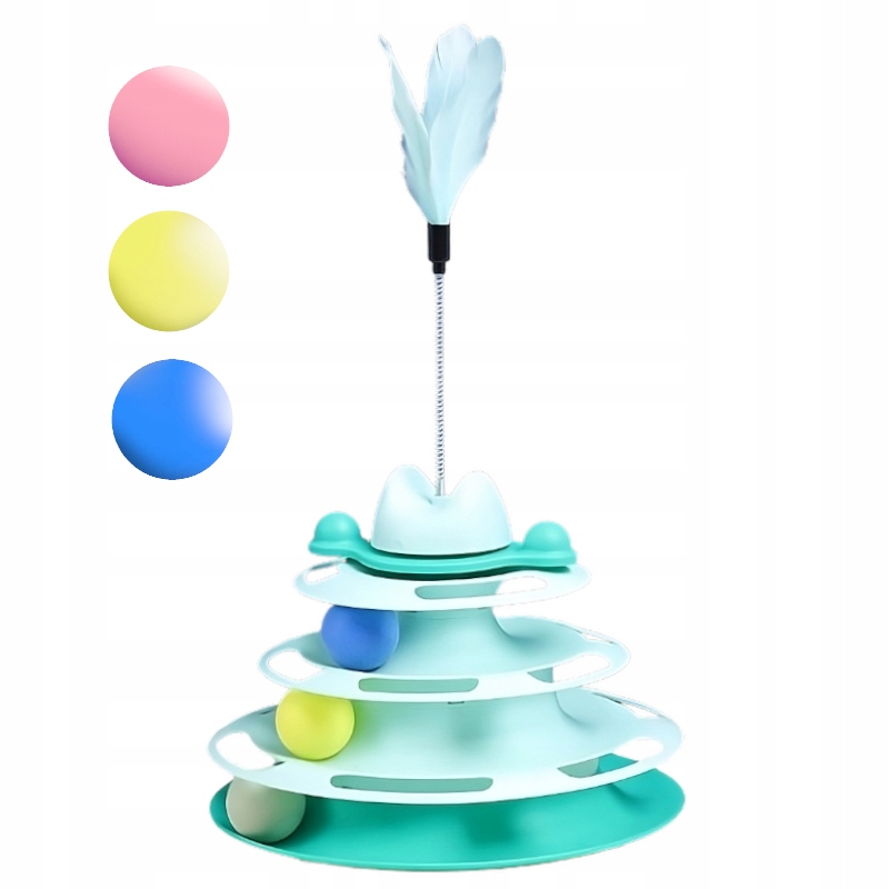 Hračka pro kočky – zelená