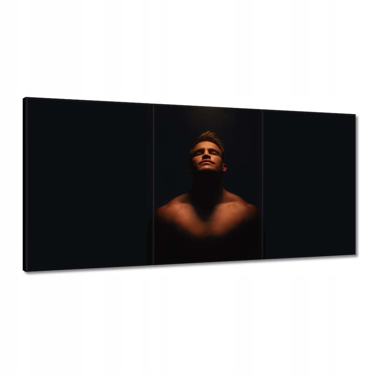 Obrazy 180x90 Muž bez trička