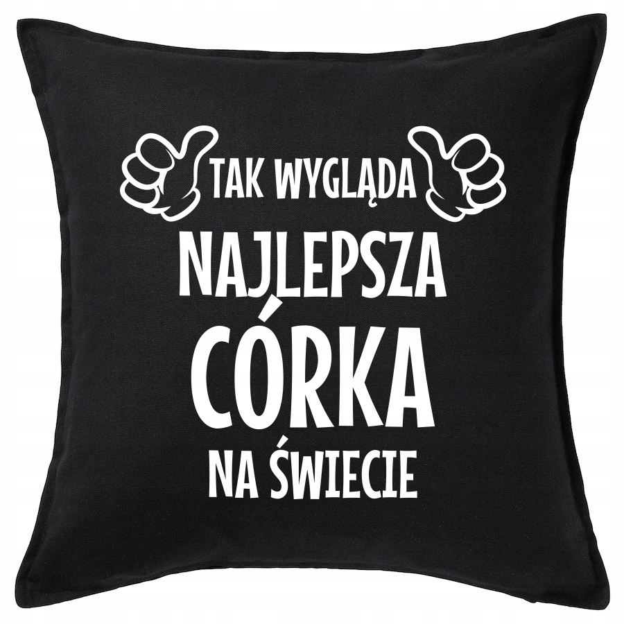 

Najlepsza Córka poduszka 50x50