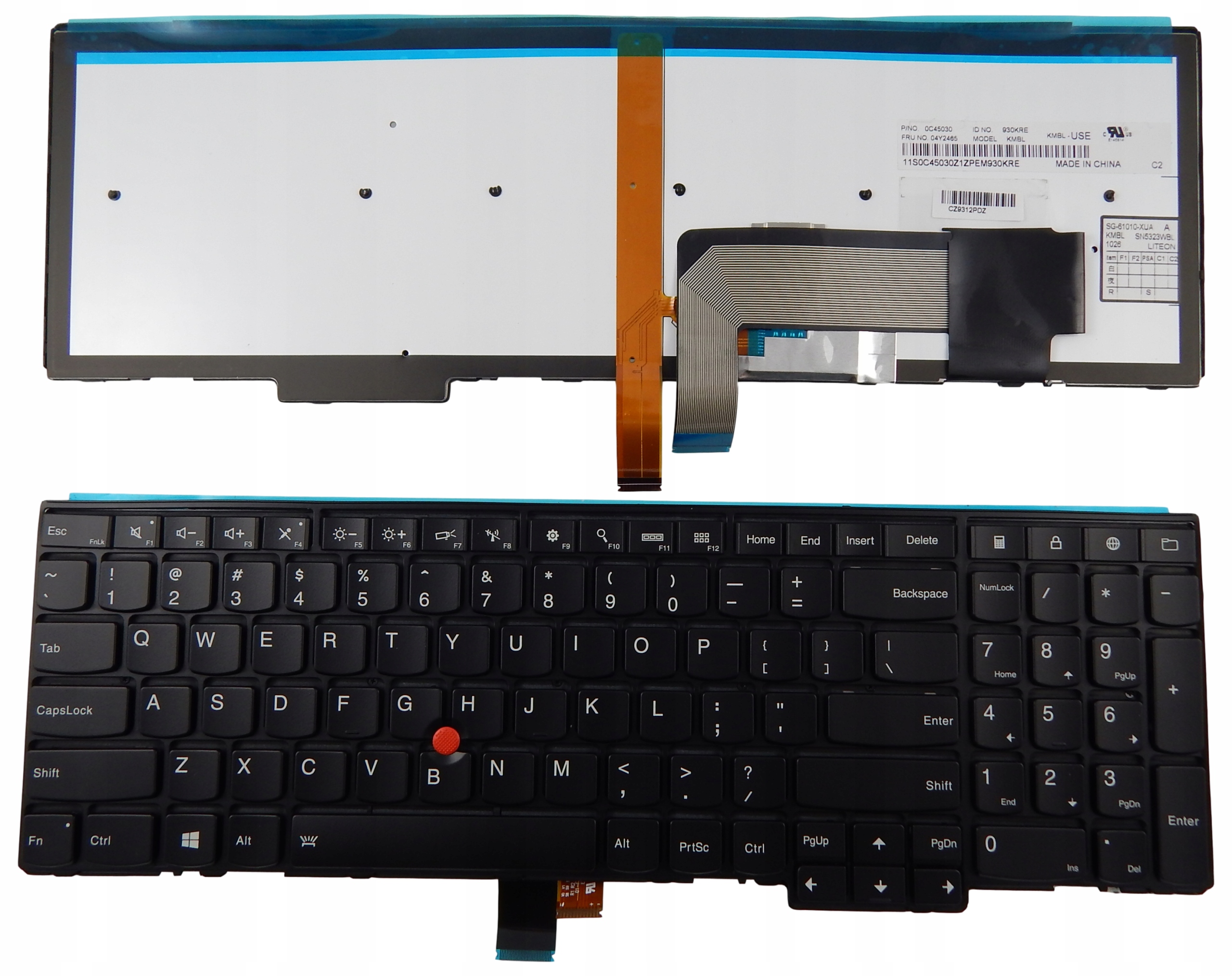 

Klawiatura Lenovo W540 W541 W550 W550S Led