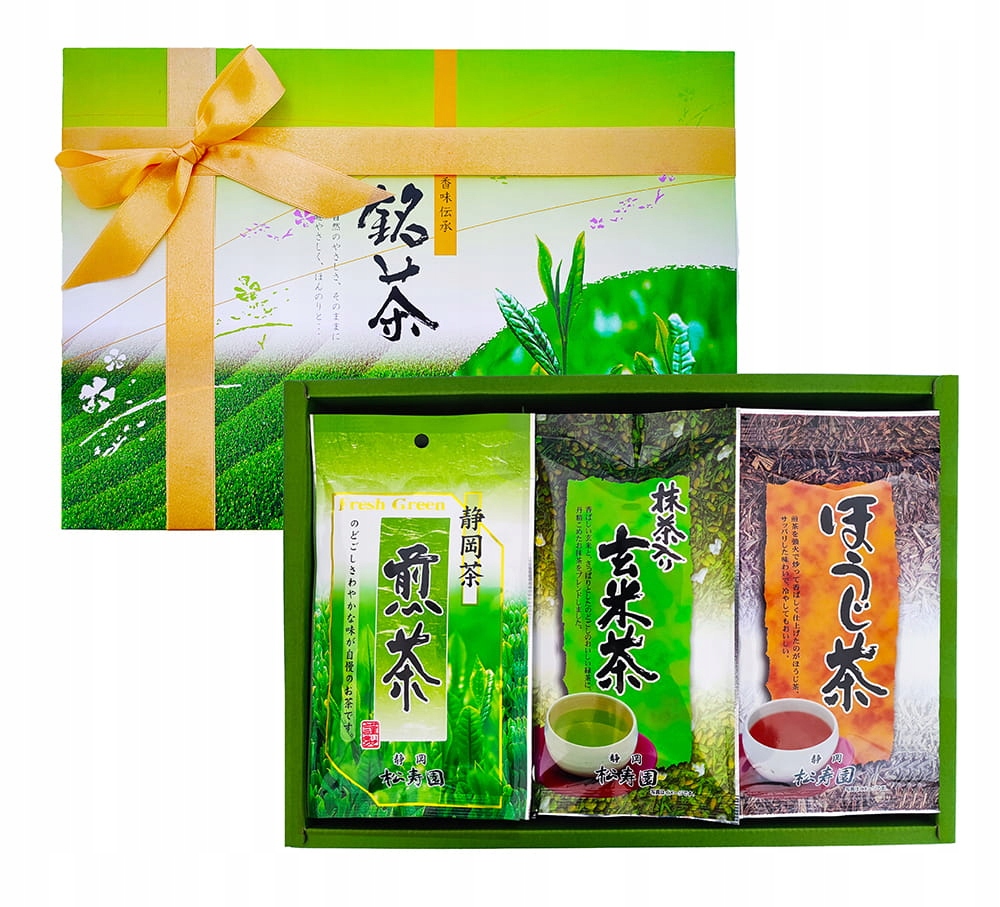 Zielona Klasyka Japonii herbaciany zestaw prezentowy zielona herbata Maruka