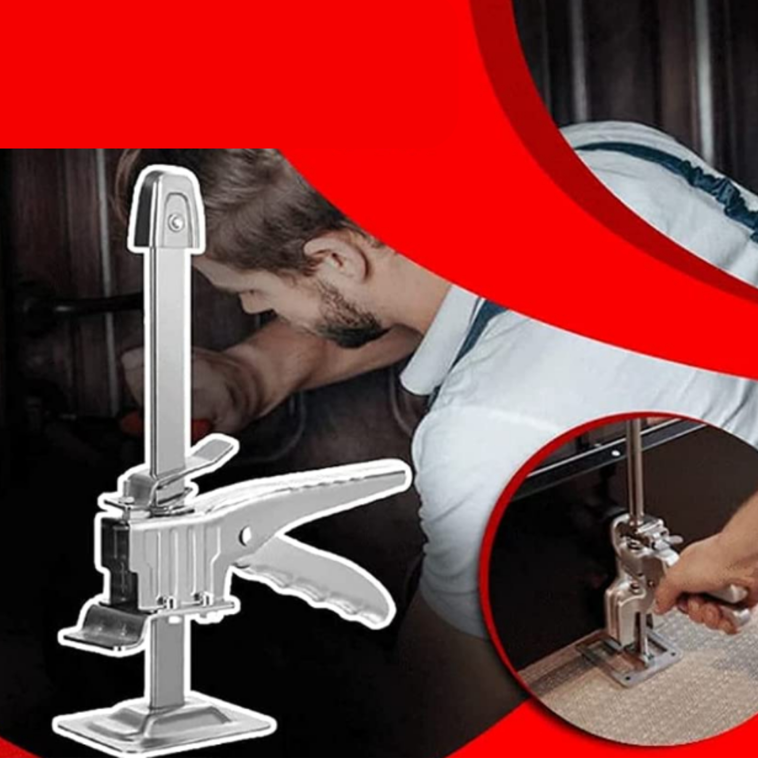 PODNOŚNIK RECZNY PŁYT GIPSOWYCH DRZWI SZYB MEBLI Kod producenta BP-3447