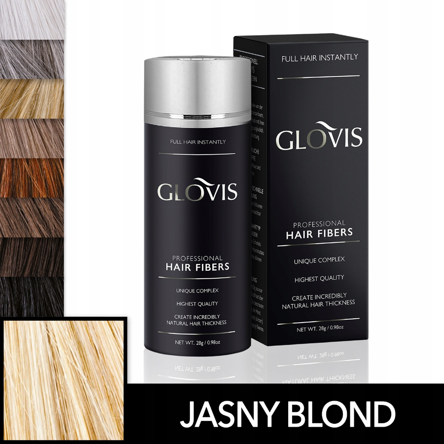 

Włókna Glovis 28g Jasny Blond Light Blonde