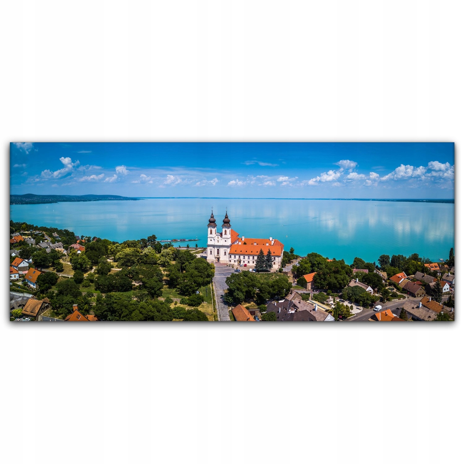 

Canvas na ramie na ścianę 125x50 Kościół Krajobraz