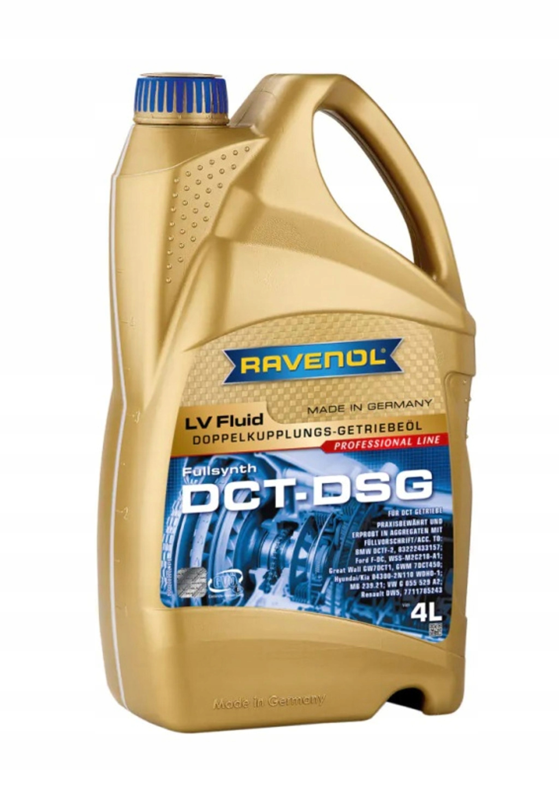 OLEJ RAVENOL DCT-DSG LV FLUID 4L 1212107-004-01-999