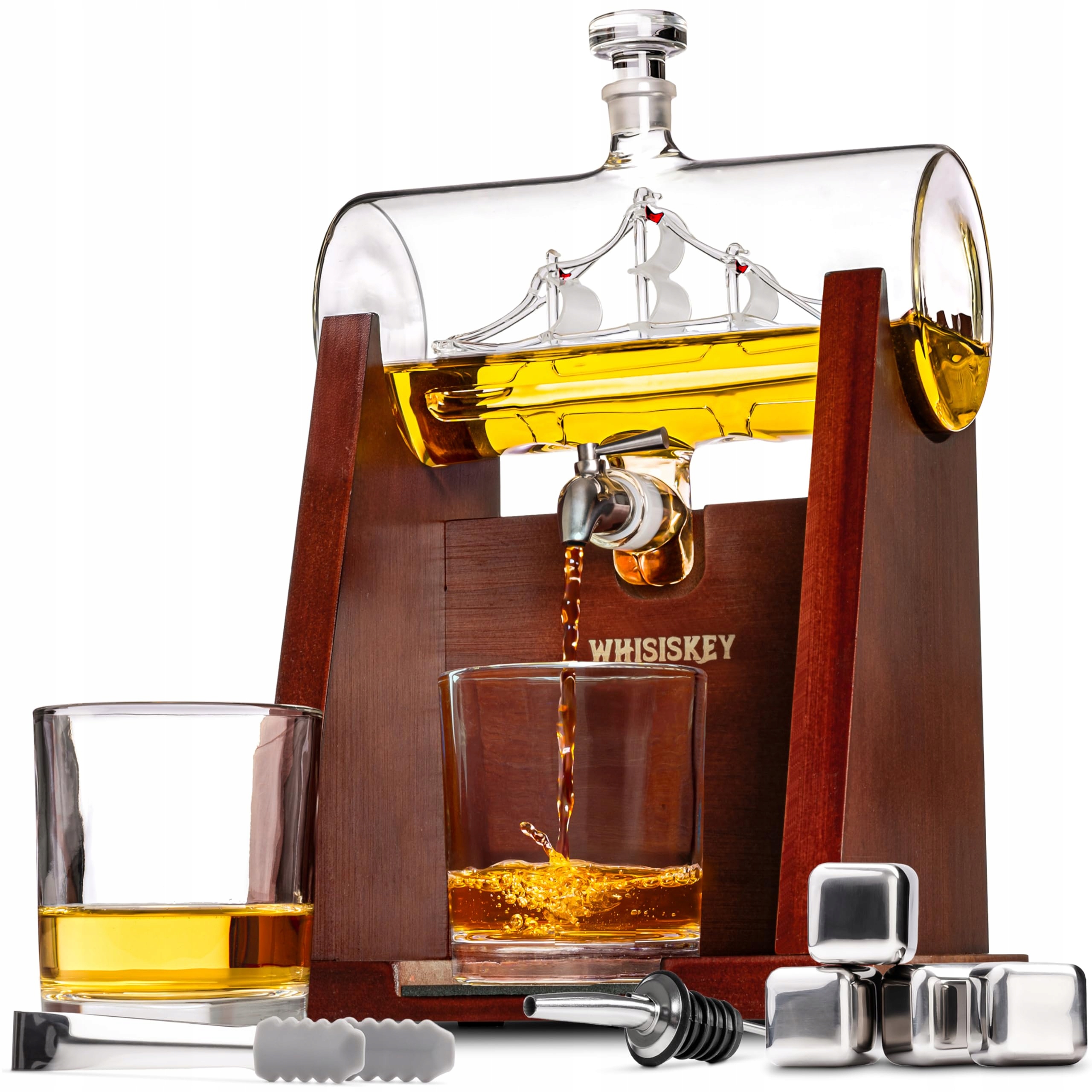 Whisiskey Sada na whisky s karafou a pohármi 5 prvkov