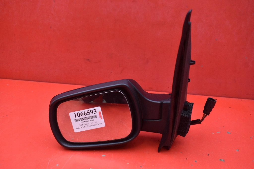 mirror left black, EU FORD FIESTA MK6 01-07 5 PIN