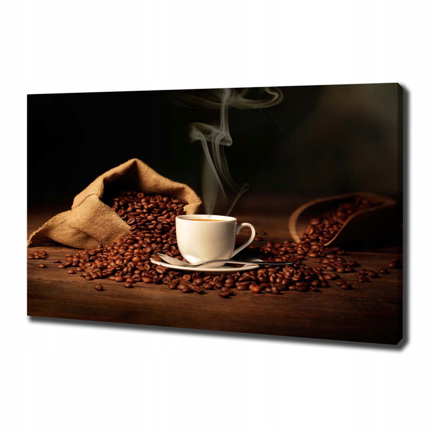 

Foto obraz na płótnie Kawa w filiżance 100x70 cm