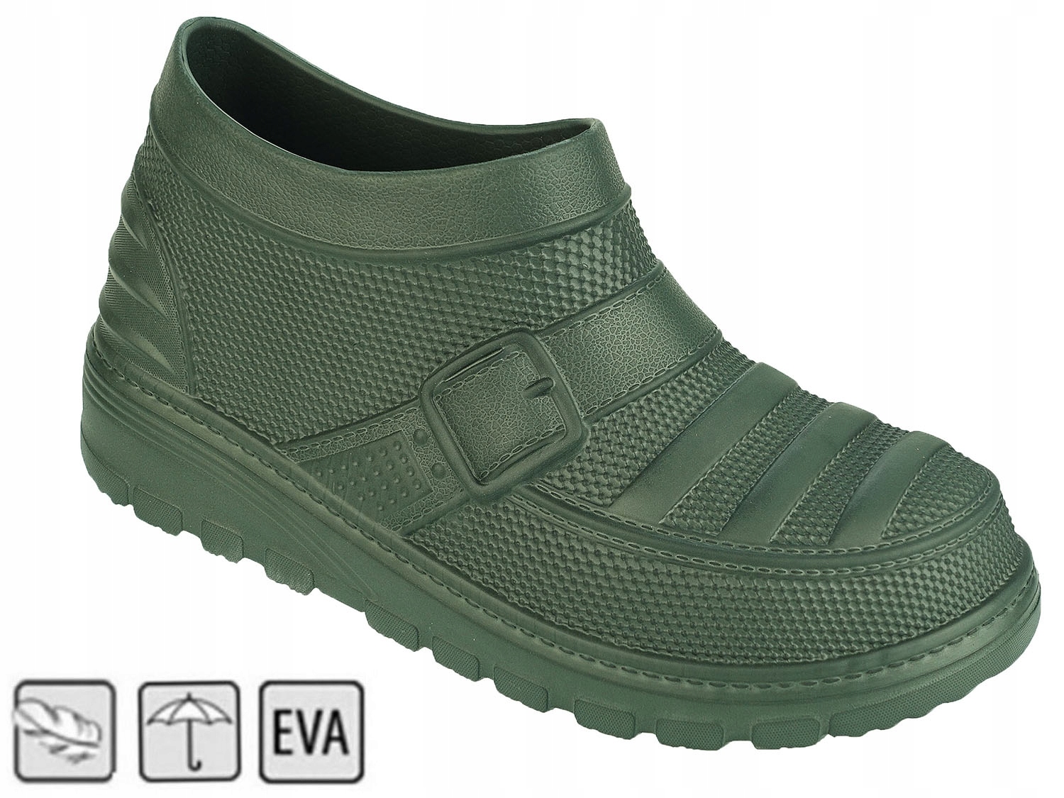 KALOSZE MĘSKIE OGRODOWE PIANKOWE LEKKIE BUTY CHODAKI WODOODPORNE