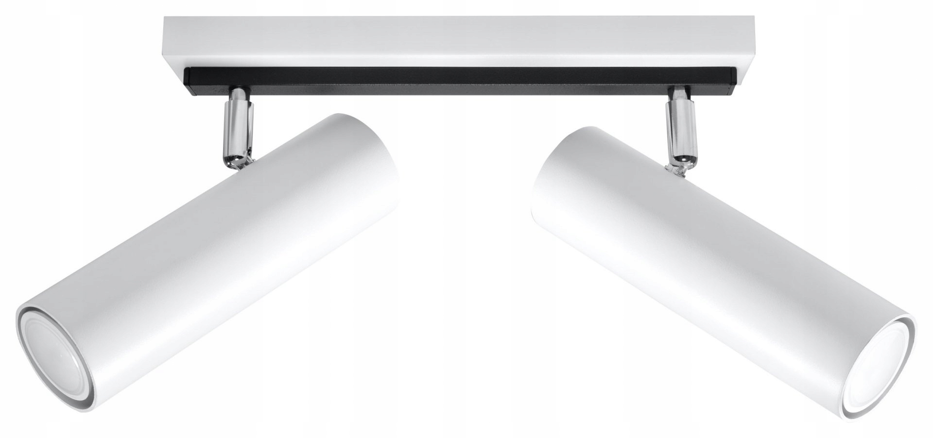 Lampa spot Direzione 2 biela Sollux