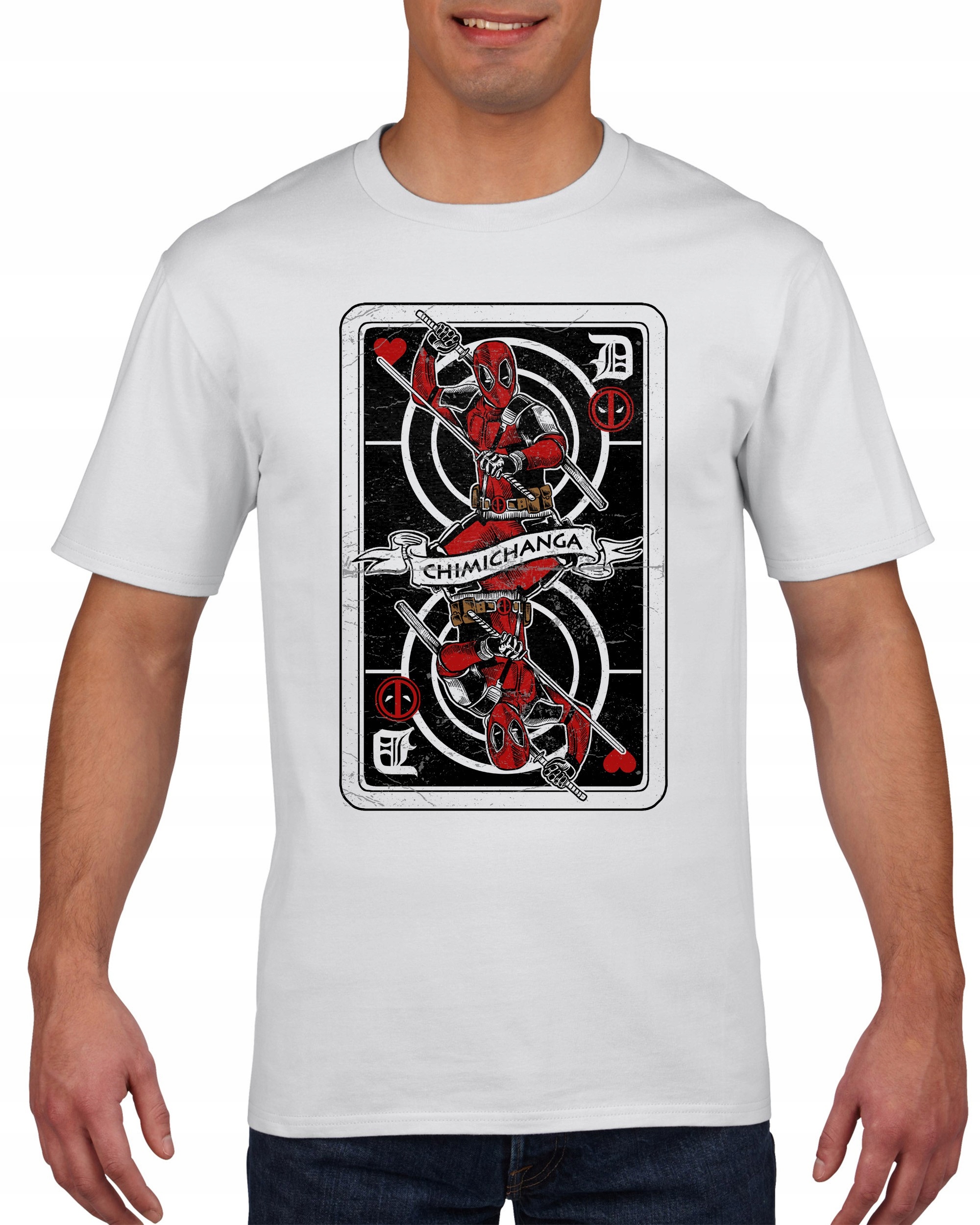 

Koszulka męska Karta Do Gry Deadpool XXL