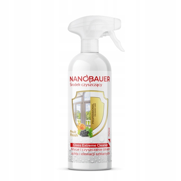 

Płyn do mycia i odtłuszczania okien 750ML Nano