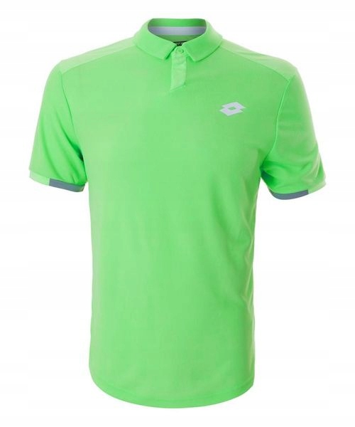 KOSZULKA LOTTO POLO TENNIS TEAM MEN GREEN APPLE S