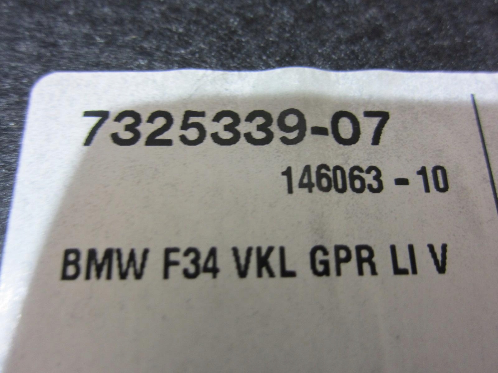 BMW F34 GT boot upholstery left 7325339 upholstery