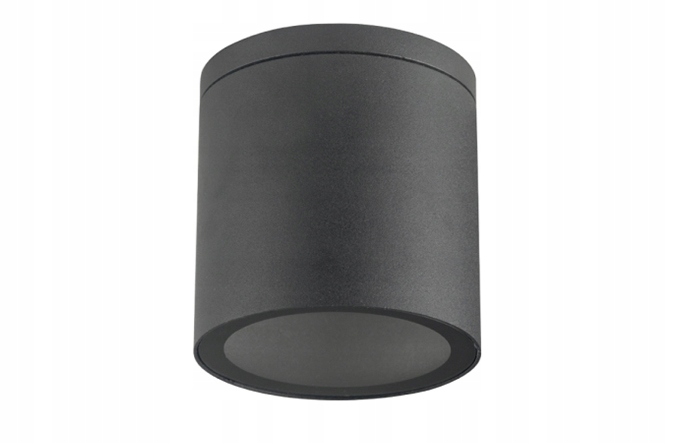 

Lampa Tuba Zewnętrzna Natynkowa Czarna Quazar IP44