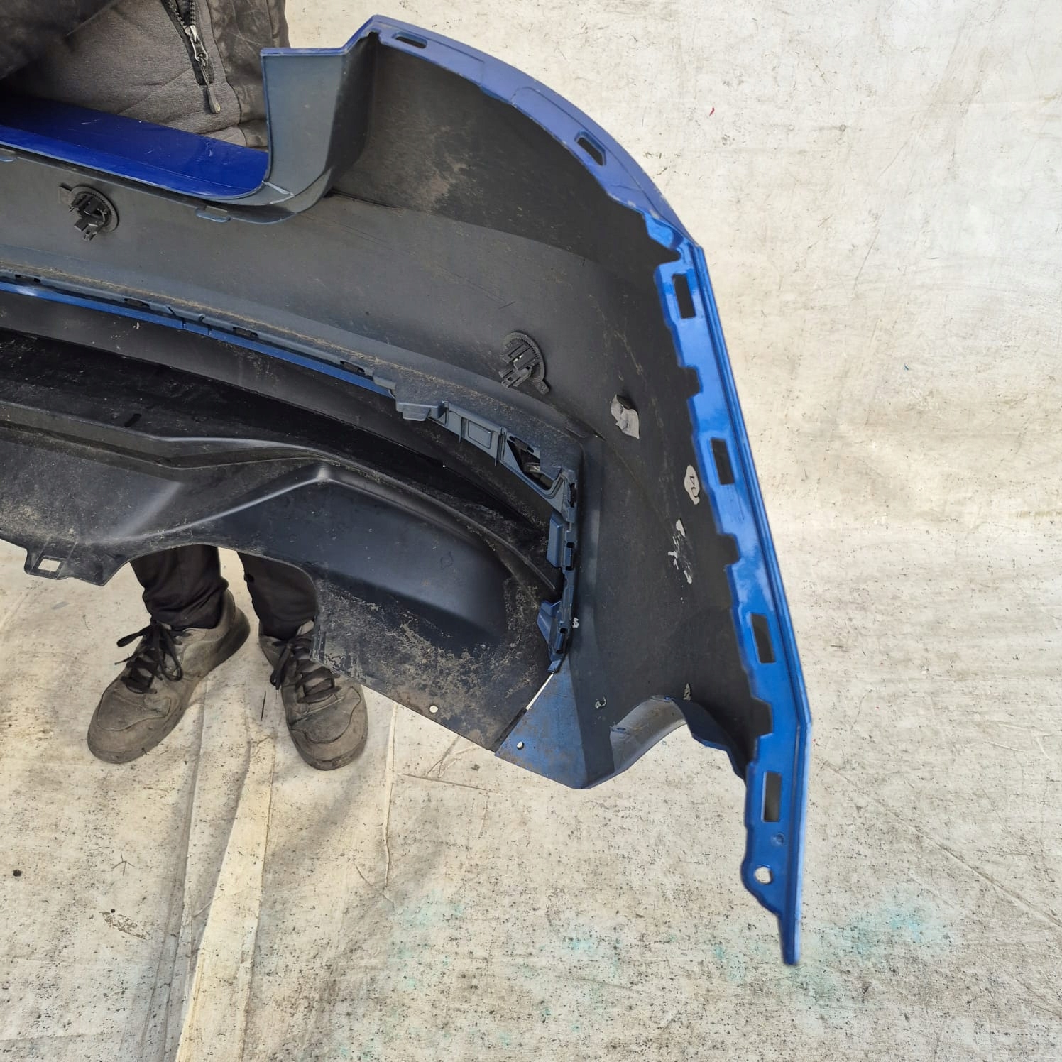 SKODA FABIA 4 IV HB bumper rear part rear