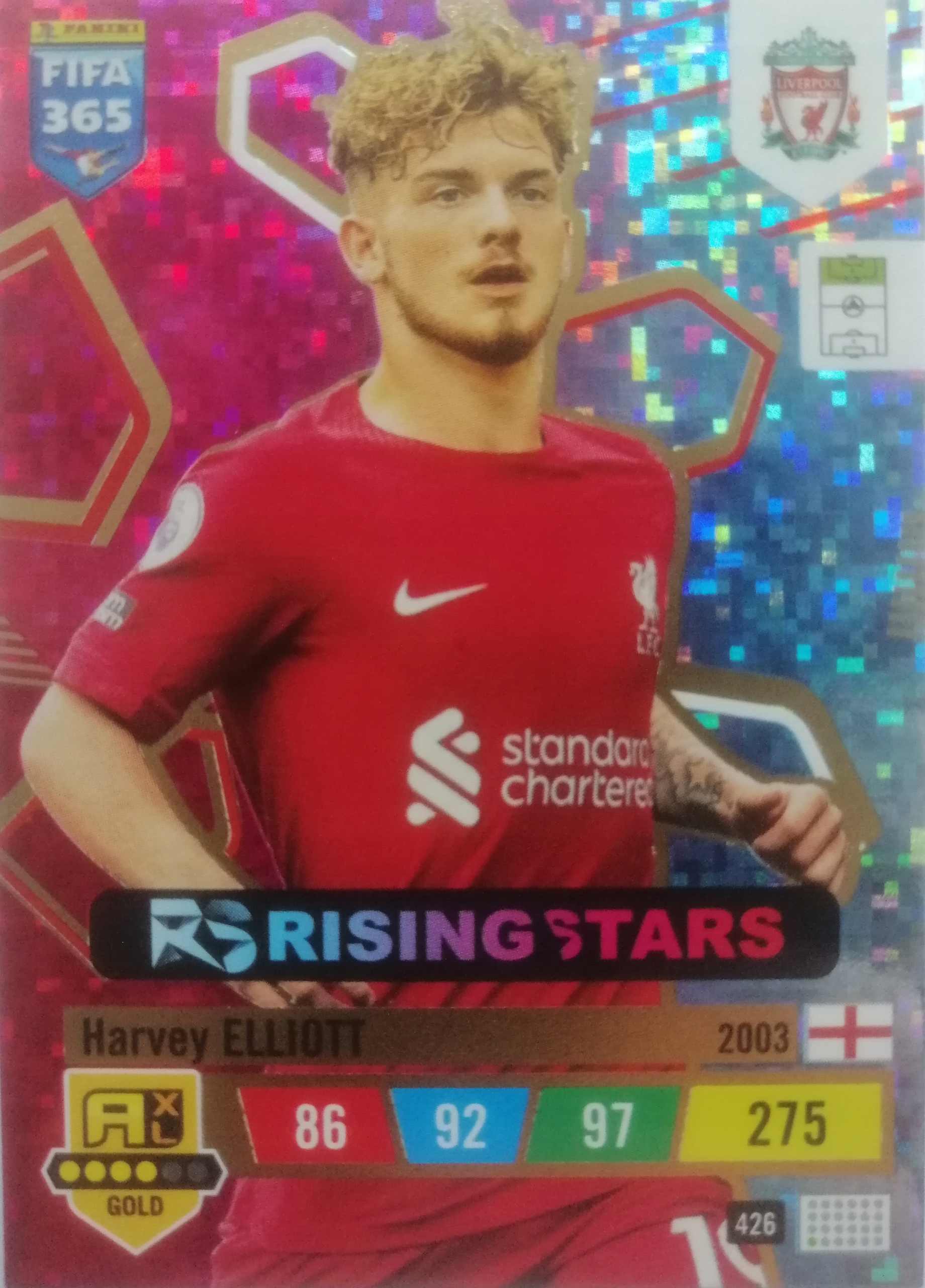 Fifa 365 2023 Gold Rising Stars 426 Elliott