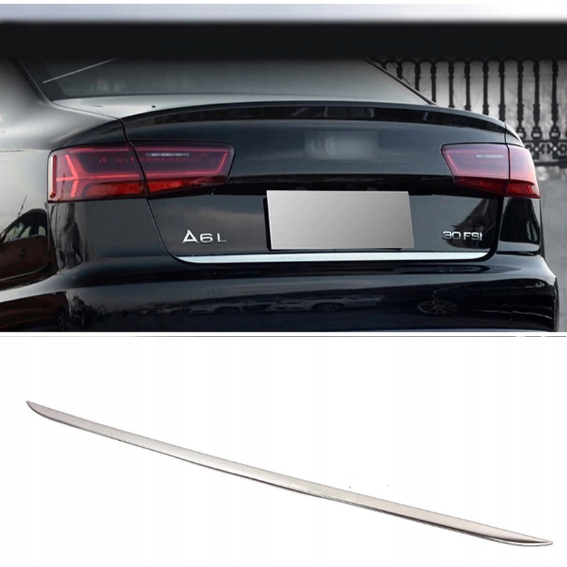 

Audi A6 C7 Listwa Ozdobna Klapy Chrom Krawędź Stal