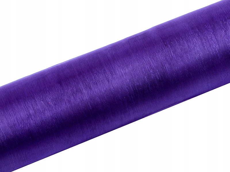 

Organza Gładka, fiolet, 0,16 x 9m (1 szt. / 9 mb.)
