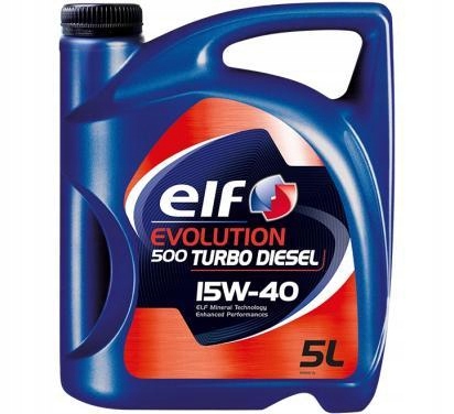 

Mineralny Olej Elf 500 Turbo Diesel 15W40 5L