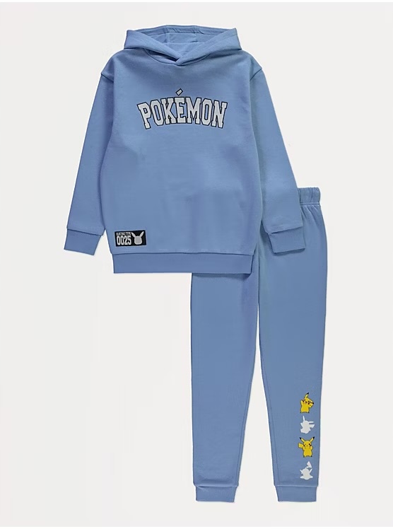 George Pokémon dres chłopięcy bluza spodnie 128–134 cm nowy