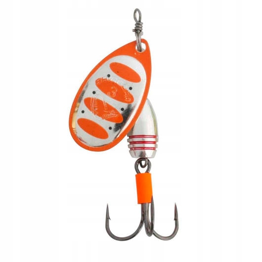 Błystka obrotowa Savage Gear Rotex 11g #4 Orange Silver