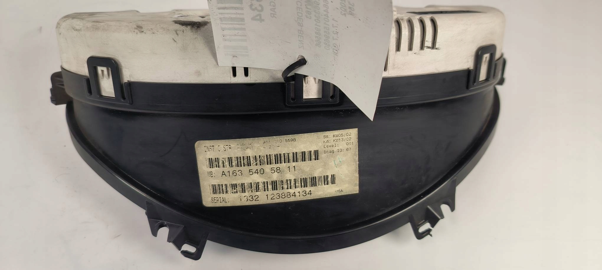 dials clock A1635405811 MERCEDES-BENZ ML W163