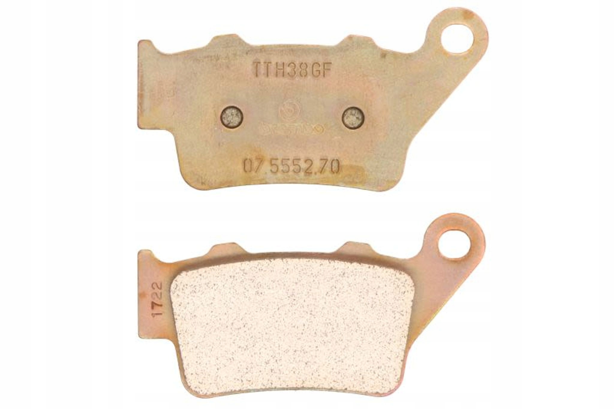 Brzdové doštičky predné/zadné, ekvivalent Oe, Sinter-65 41,2x77,9x9mm Alfer