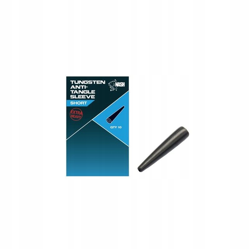 Nash Tungsten Anti Tangle Sleeve Short 10szt.