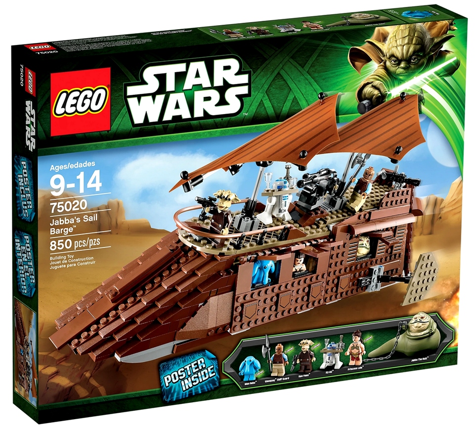 Lego Star Wars 75020 Jabbova plachetnice Nové