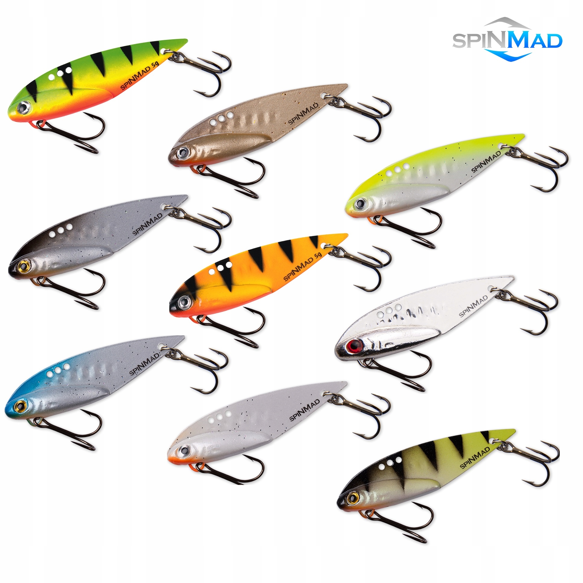 SPINMAD CYKADA AMAZONKA 4,5 CM 9 KOLORÓW