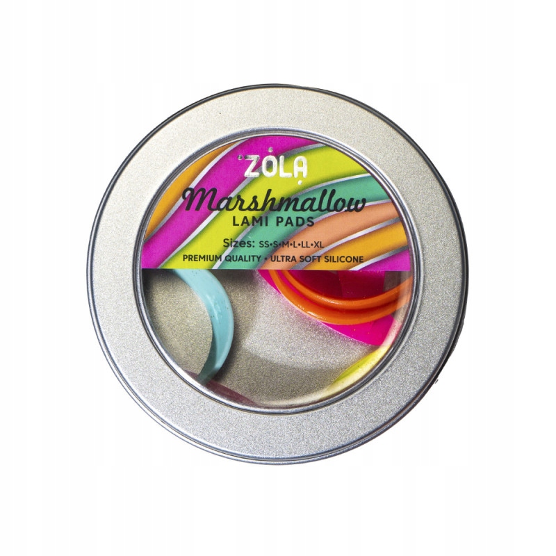 Zestaw wałeczków silikonowych do laminacji rzęs Zola Marshmallow Lami Pads