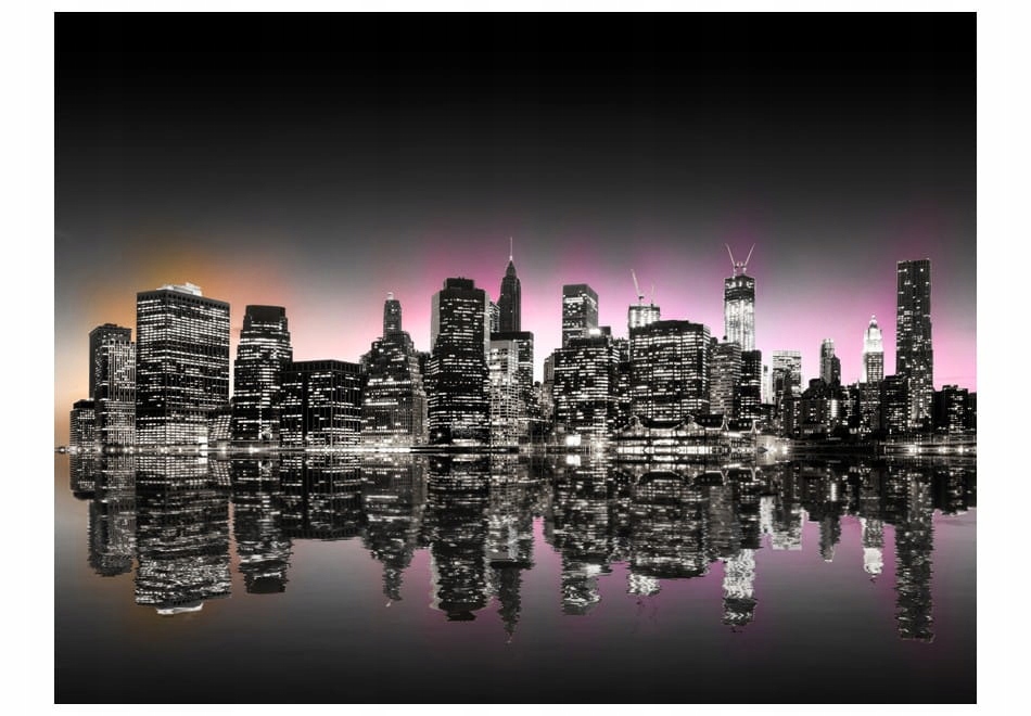 

Fototapeta - Colorful glow over Nyc - 400X309