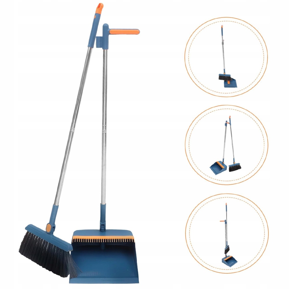 Levně Lopatka Smetáček Leniuch Set na úklid Stojící bez naklánění