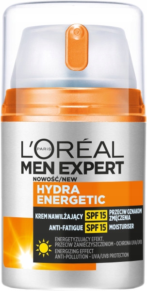 Loreal Men Expert Hydra Energetic 50 ml krem nawilżający SPF 15