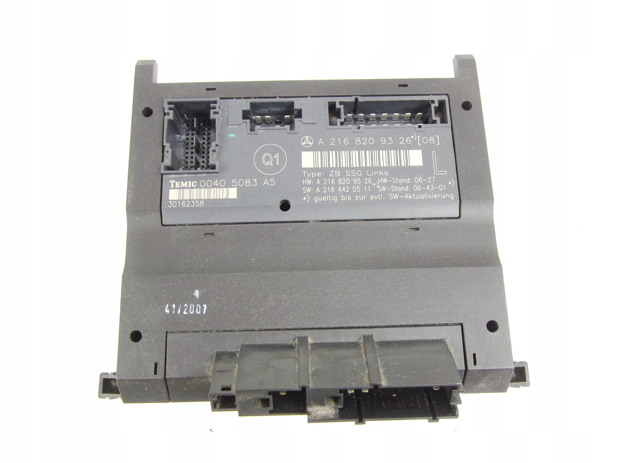 module control unit seat of the front front left Mercedes CL W216 C216