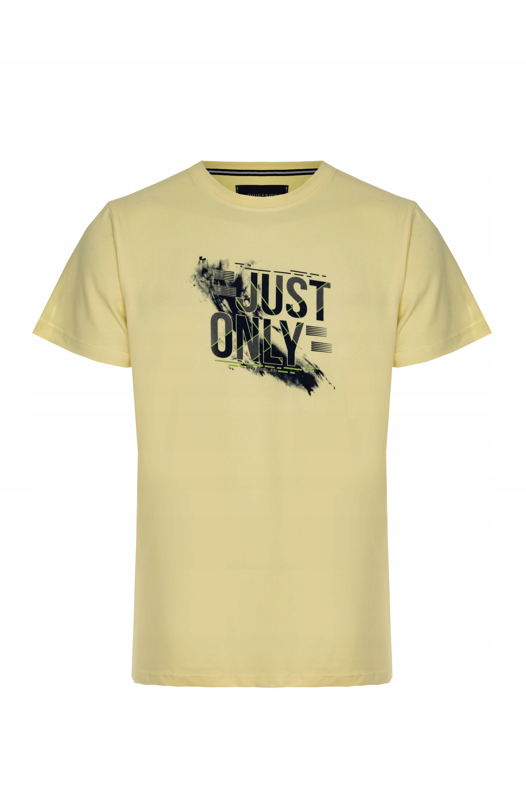 

Quickside - t-shirt męski żółty podkoszulek XXL