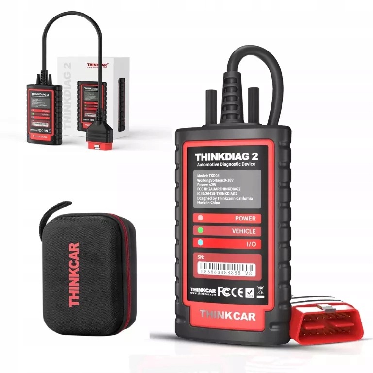 Tester Diagnostyczny Thinkdiag 2 OBD2 Pełny System Thinkcar