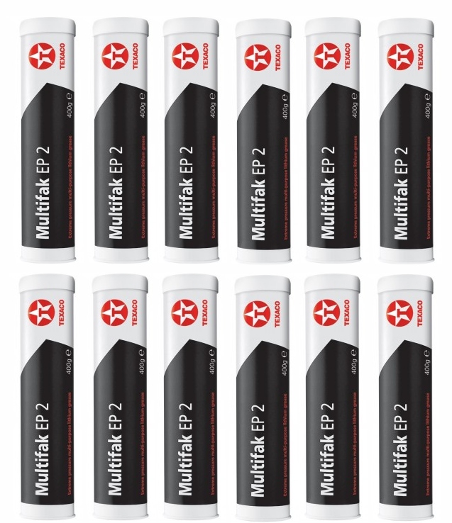 

Wielofunkcyjny Smar Lito Multifak EP2 Texaco 12szt