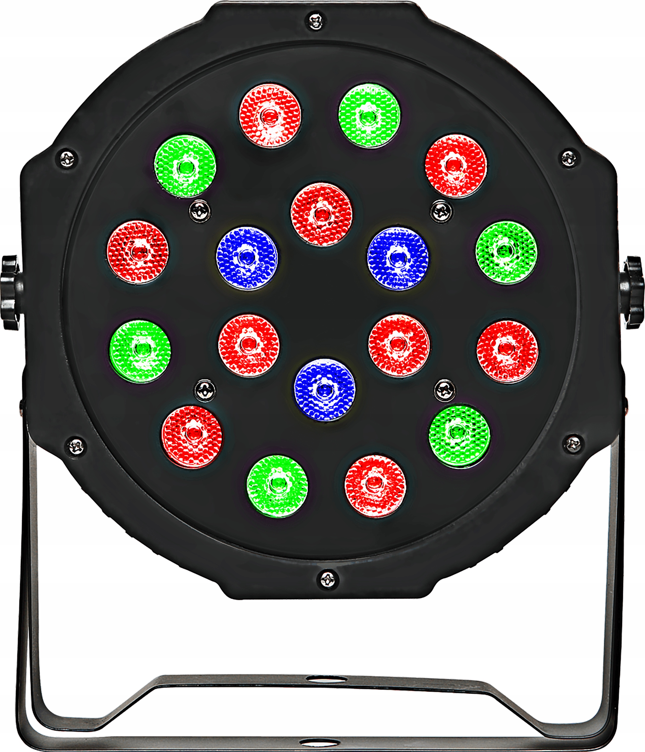 Fractal Lights Par 18x1W Rgb – Led jevištní reflektor