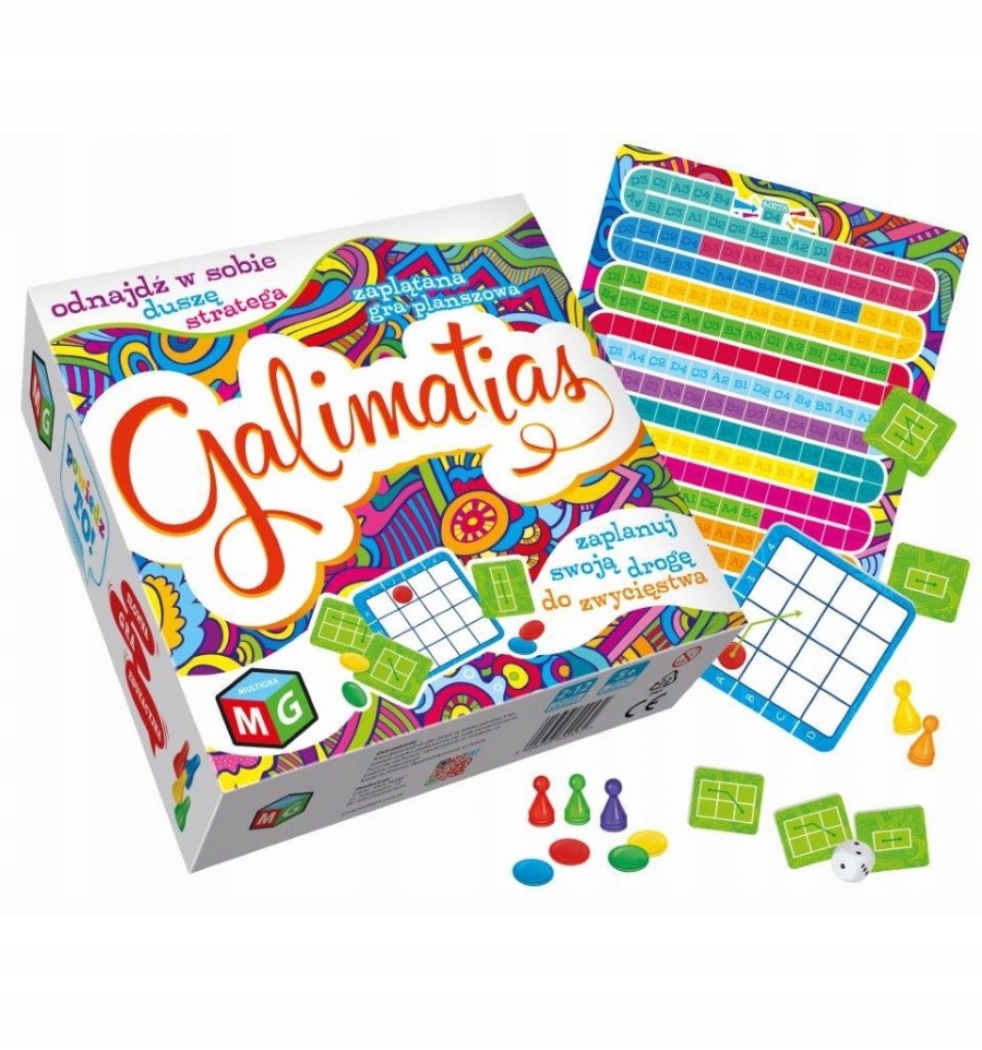 SPRAWDŹ !!! Mega oferta !!! Gra GALIMATIAS Multigra