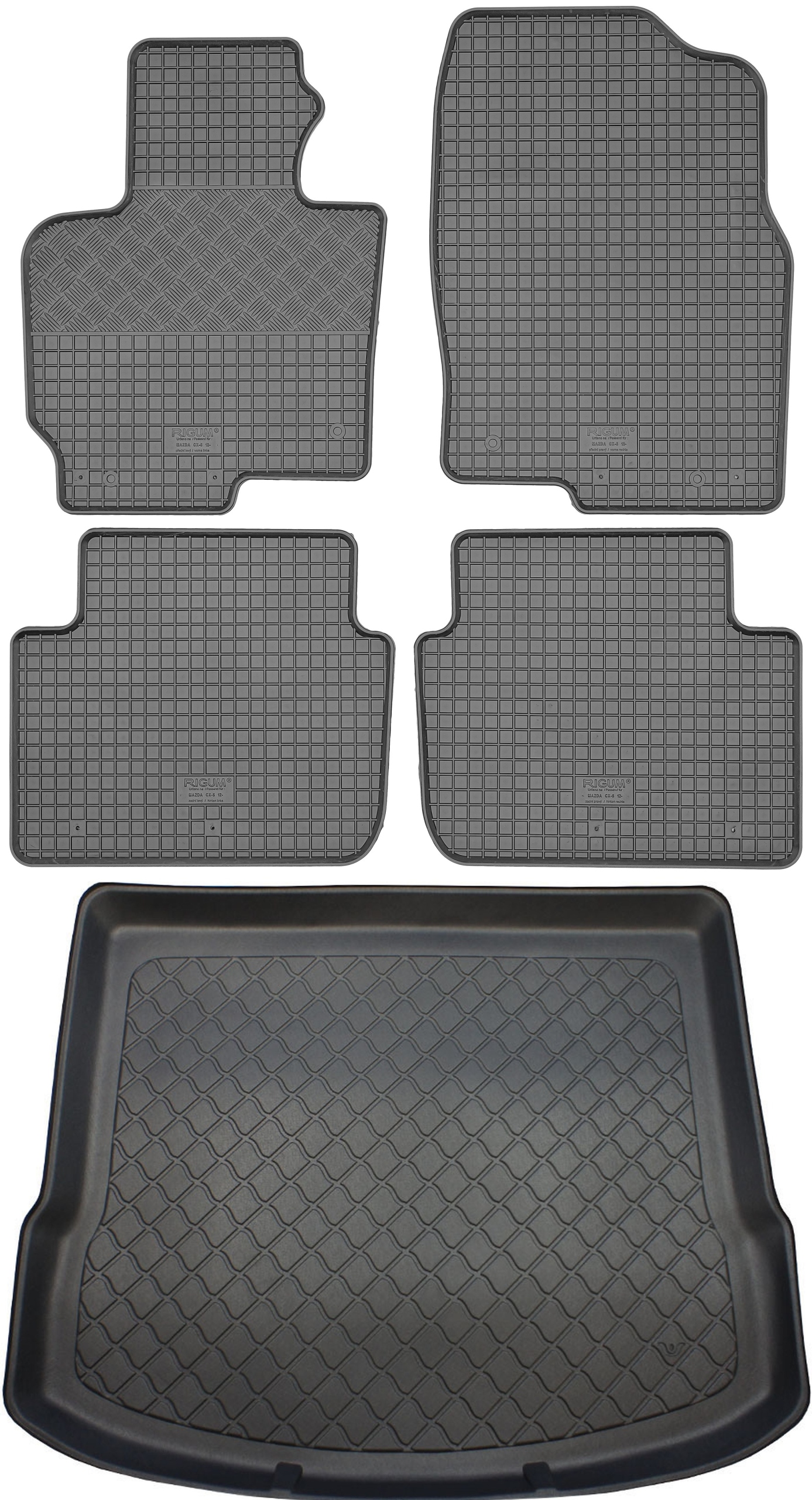 Mazda CX-5 Ke Suv 2012-2017 Sada Gumové rohože rohož