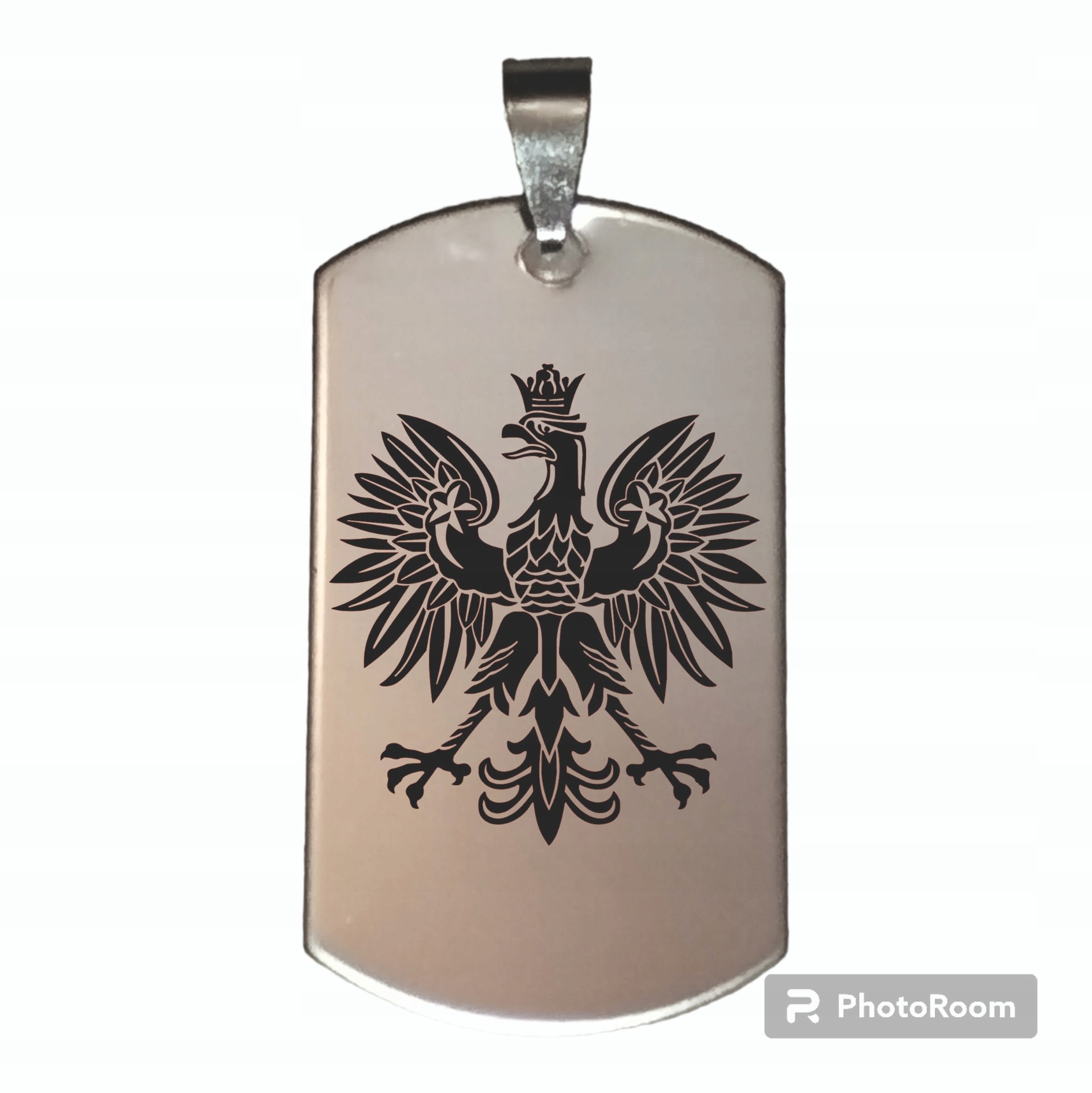 nieśmiertelnik breloczek stal chirurgiczna grawer znaki zodiaku godło