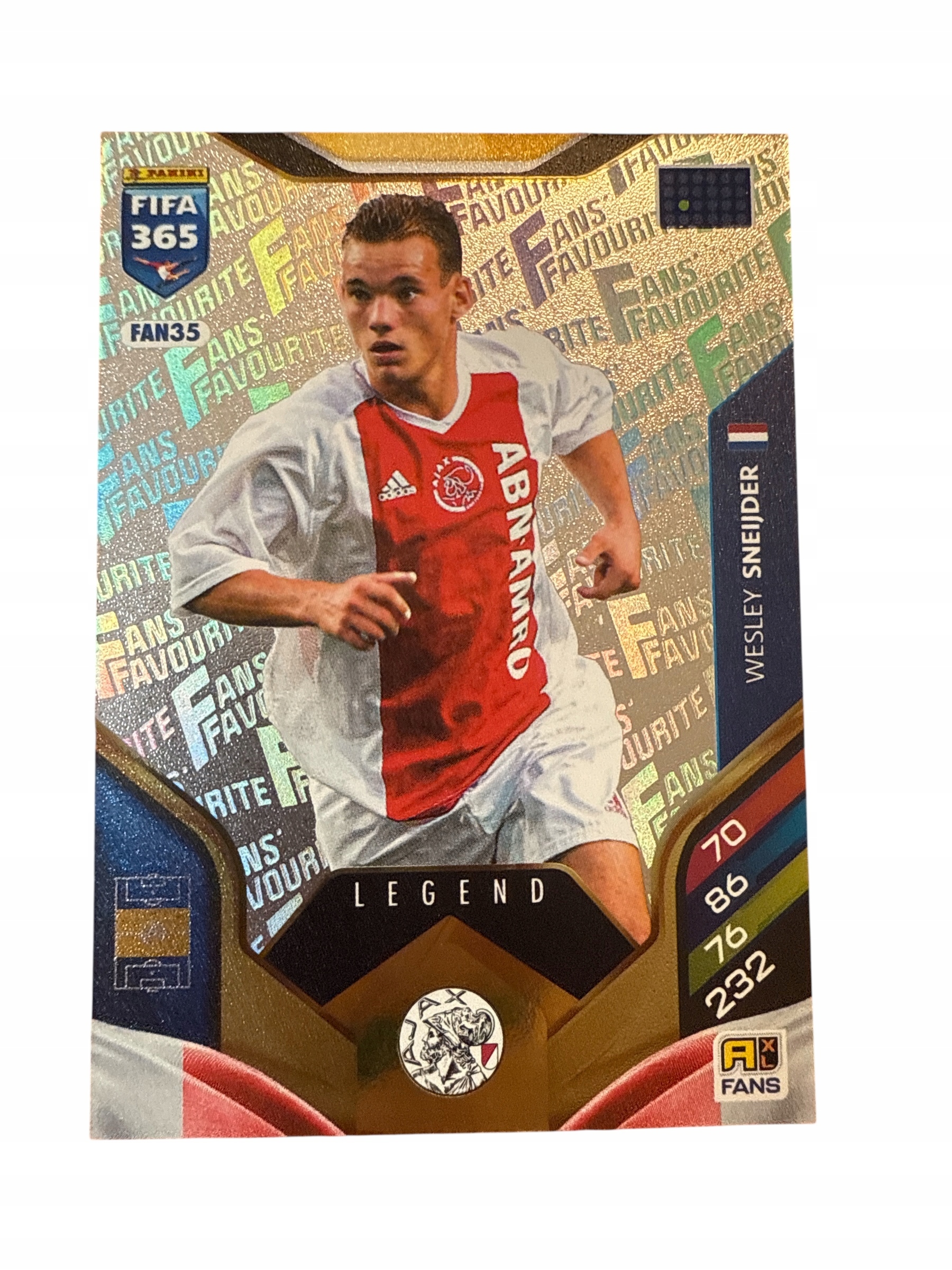 Fifa 365 2026 Adrenalyn XL Panini Fans FAN35 Sneijder Legend
