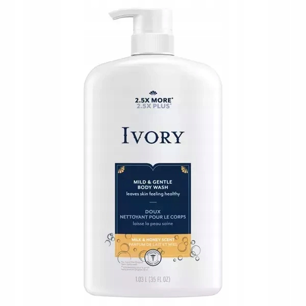 Ivory Milk Honey Scent 1,03 l Sprchový gel