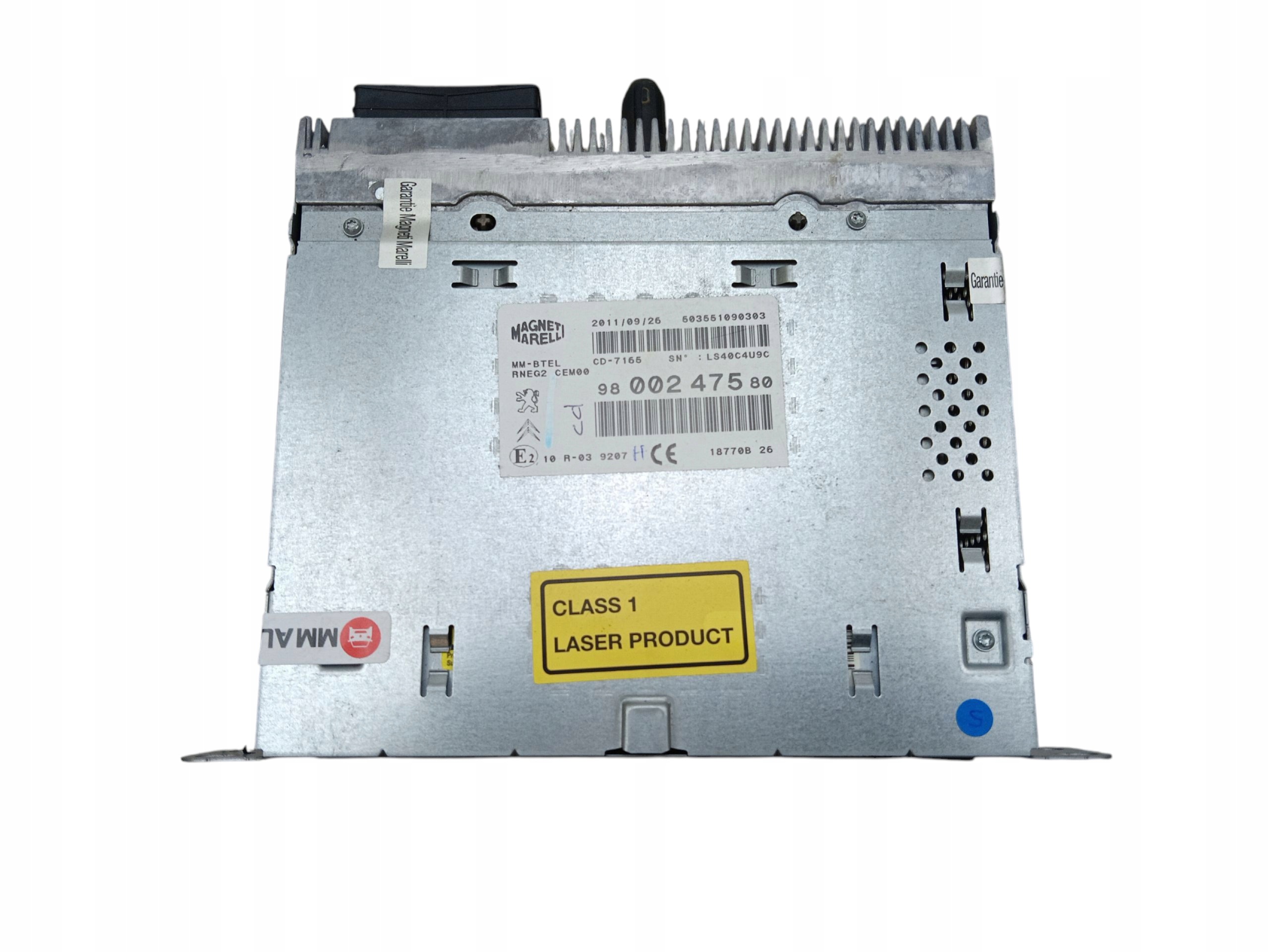 RADIO player navigation devices RNEG2 RT6 CITROEN DS4 C4 II B7 9800247580