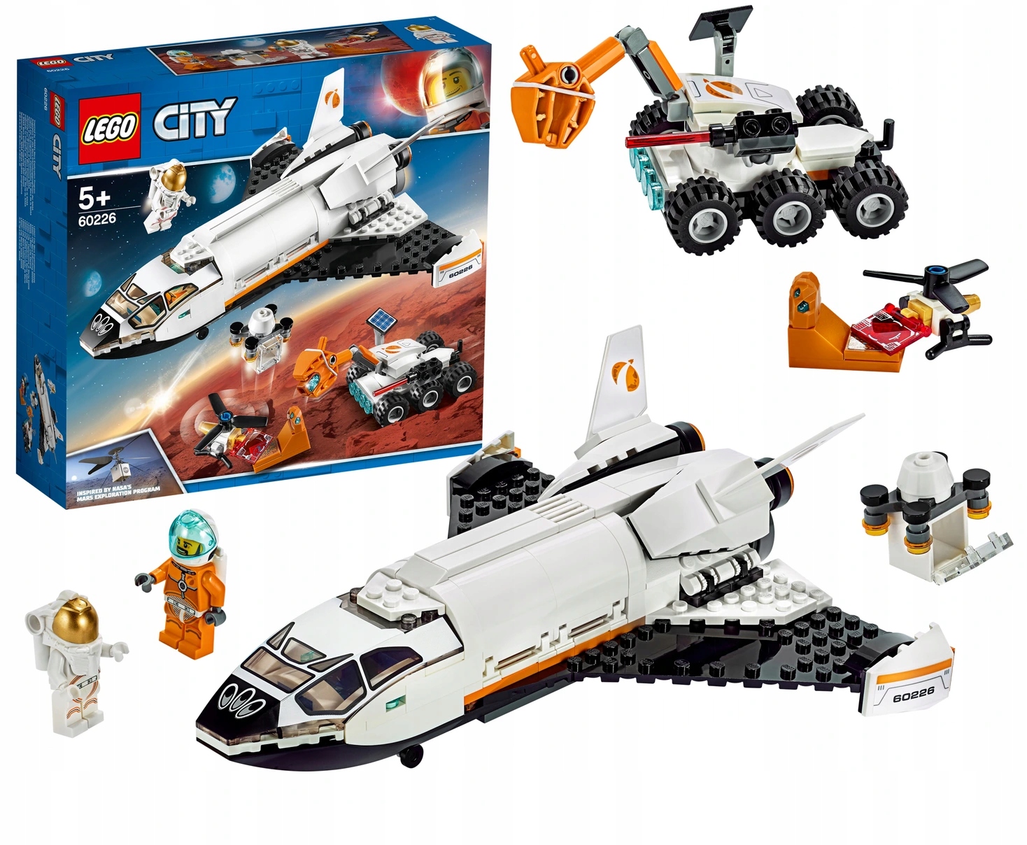 

Klocki Lego Zestaw Statek Kosmiczny Wyprawa Mars!