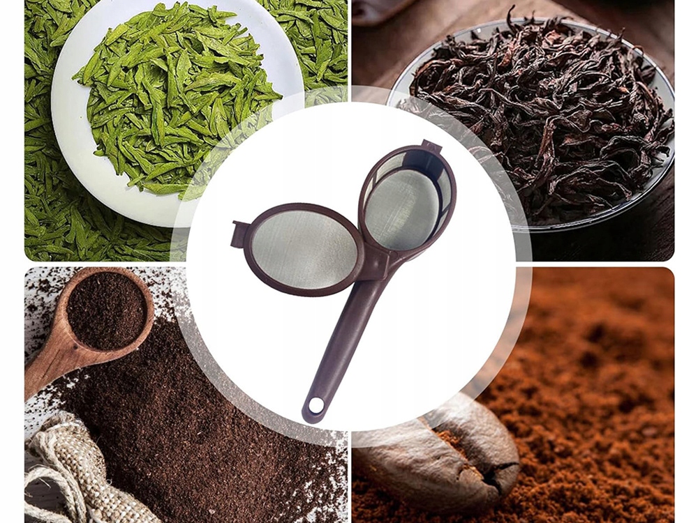 Zaparzacz sitko aluminium do parzenia herbaty kawy ziół koszyk zaparzania Materiał inny