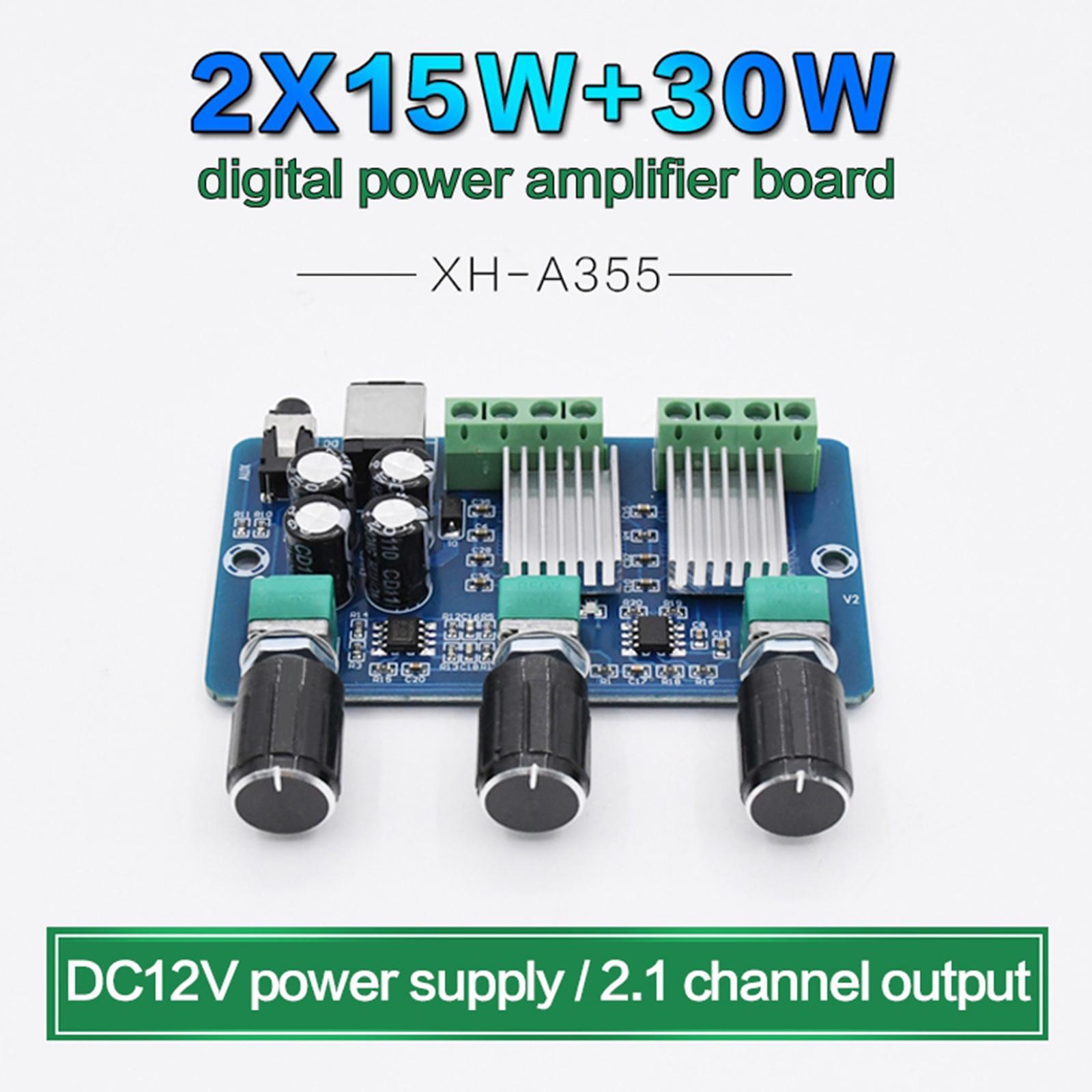 XH A355 Digital Power Amplifier Board 2.1 Channel Kod producenta Toinise-73021808